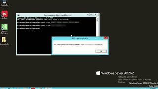 Activate Microsoft Windows Server 2012r2 KMS server CMD  Command Prompt [upl. by Nirej]