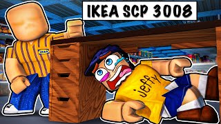 Jeffy is TRAPPED with IKEA SCP 3008 in Roblox [upl. by Aseret]