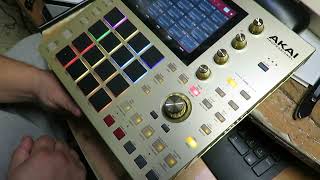 Akai Professional MPC One Gold Standalone Music Production Center Mint Condition [upl. by Nessie]