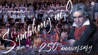 Beethoven Symphony No9  Legendary Recording of a Stunning Youth Orchestra and Choirs in HiRes [upl. by Auqeenahs]