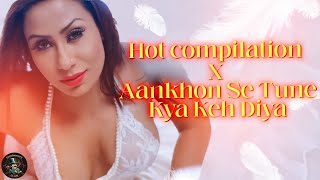 Hot Compilation X Aankhon Se Tune Kya Keh Diya  💋18  Gentlemans Club  Hot Romance Scene [upl. by Hajin630]