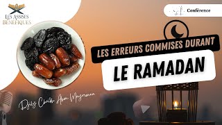 Conférence  Les erreurs commises durant le Ramadan [upl. by Settera]