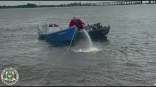 Couple rescued from Lake Maurepas TPSO says [upl. by Naujak951]