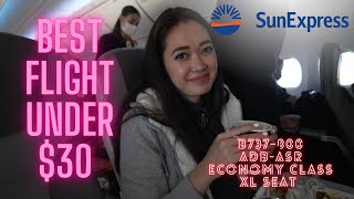 SunExpress Airlines Boeing 737800  Amazing Economy Class Flight Experience 2021  Explore Ephesus [upl. by Louella]