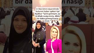 IŞIL AÇIKKAR 2 KEZ UMRE ZİYARETİNDE BULUNDU İYİ Kİ GELMİŞİM İYİ Kİ ALLAH BANA NASİP ETMİŞBİR DAHA [upl. by Sibbie]