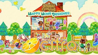 Animal Crossing Happy Home Designer Citra 3DS Emulator [upl. by Adaran]