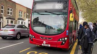 69 To Walthamstow Central BJ11EBK VN36162  30 Apr 30 [upl. by Eladnar]