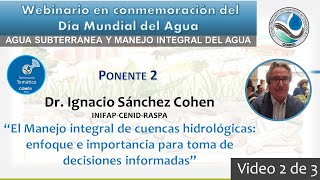 23 El Manejo integral de cuencas hidrológicas Dr Ignacio Sánchez Cohen INIFAPCENIDRASPA [upl. by Noyart]