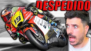 PILOTO DESPEDIDO de MOTOGP por SU SUDOR 😲💥 ExCAMPEÓN de MOTO3 [upl. by Lokkin733]