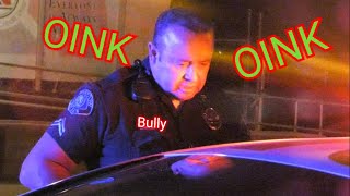 MAKING A BAD COP REGRET OPENING HIS MOUTH Barstow Police Officer 1st Amendment Audit [upl. by Ataga]