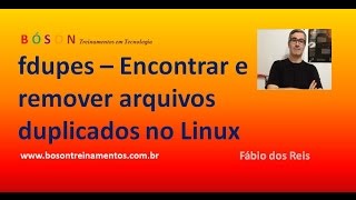 fdupes  Encontrar e remover arquivos duplicados no Linux [upl. by Atiuqihc]