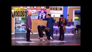 Zafri Khan Best Comedy Scenes Of 2017 in Stage DramaVery Funny😂KhushbooIfthkar Thakur [upl. by Asille]