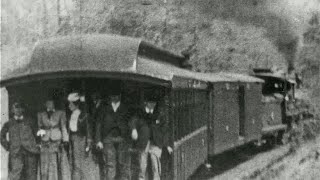 A 1906 Ride on the Catskill Mountain Railway and Otis Elevating Railway Past Catskill Mountain House [upl. by Manup307]