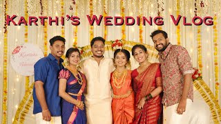 കാർത്തിയുടെ കല്യാണം കൂടാം  Karthis Wedding Vlog  VRINDHARJUN VLOGS [upl. by Yentruocal970]