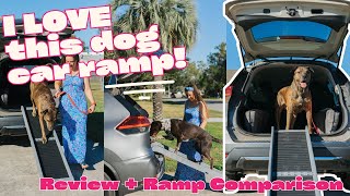 WeatherTech Pet Lightweight Folding Dog Ramp Review [upl. by Sina295]