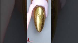 DIY Raindrop MultiChrome Nails shorts nailsart beauty acrylicnails relaxing [upl. by Edaj370]