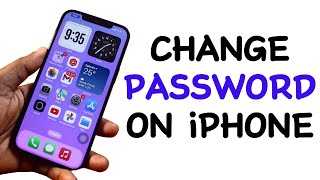 How to Change Password on iPhone [upl. by Kared710]