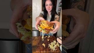 Fried Bologna Sandwich cooking shorts easyrecipe [upl. by Nihahs]