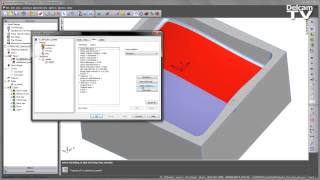 FeatureCAM 2015 R2  5 Axis Toolpath Point Display [upl. by Wilen524]