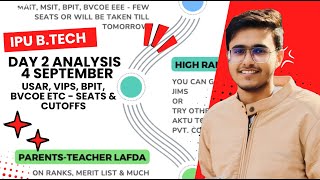 IPU BTech Offline Spot Round Day 2 Analysis  Parents Lafda 😱 [upl. by Sothena451]