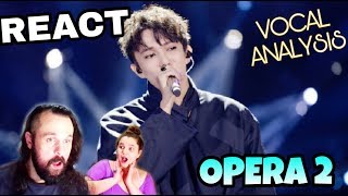 REAGINDO DIMASH  OPERA 2 REACT [upl. by Ambrosine]