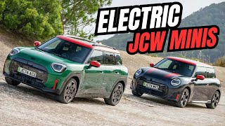 MINI John Cooper Works Electric and Aceman Debut As First Battery Powered JCWs [upl. by Katharina51]