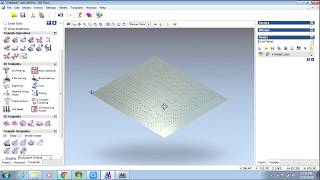 How to creat 2D Driling Toolpath Design in Artcam 2008 [upl. by Ynogoham]