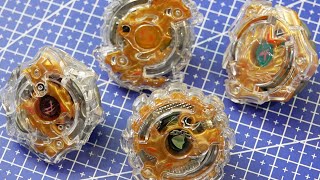 Beyblade Burst GOLD LAYER SET LIMITED EDITION Unboxing CoroCoro February Volume [upl. by Beeson883]