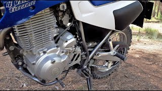 Yamaha XT600E 1997 quotSonido motorquot [upl. by Hpeseoj907]