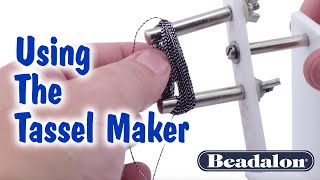 Using The Tassel Maker Tool [upl. by Ymmot]