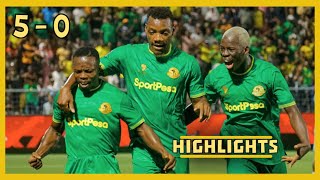 EXTENDED HIGHLIGHTS YANGA 5  0 IHEFU  MAGOLI MAKALI Pacome Muda Aziz Okrah na Max [upl. by Adnamaa866]