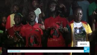 AFCON 2015  Ghana fans devastated as history repeats itself [upl. by Ennaillek]