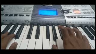 Kanavellam Neethaane Love Song 💗💗 Keyboard Cover Kannan Music Official [upl. by Auroora]