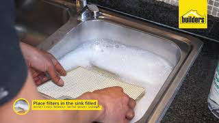 How To Clean an Extractor Fan Filter [upl. by Baillie]