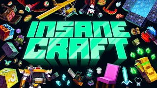 INSANE CRAFT PACK  Bedrock Edition Official Trailer [upl. by Sherrard]