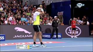 Milos Raonic vs Rafael Nadal FULL MATCH IPTL Manila 2015 HD [upl. by Anilak231]