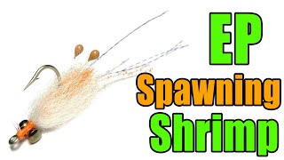 EP Spawning Shrimp Fly Tying  Enrico Puglisi Fly Pattern [upl. by Nilyaj]