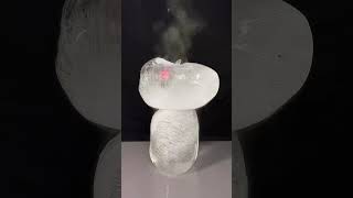 Ice vs hot ball experiment hotball hotballexperiment scienceexperiment techdustbin [upl. by Aelber]