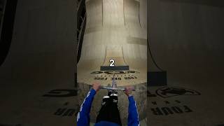 Would you try this🤔 scooter skatepark skate funny challenge bike scary [upl. by Jobie]