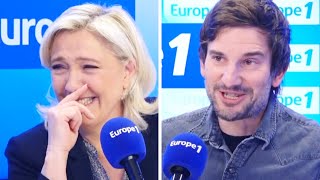 Gaspard Proust  quotMarine Le Pen cest une vieille copine quot [upl. by Eleon978]