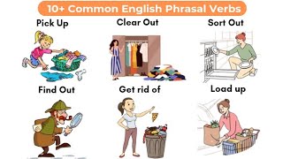 10 Super Common Phrasal Verbs  You can use them every dayenglishwithyohee [upl. by Annadiana]