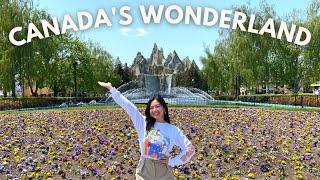 CANADAS WONDERLAND 2023 VLOG [upl. by Niuqauj]