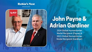 Robins Nest Episode 19 John Payne and Adrian Gardiner [upl. by Dranrev]