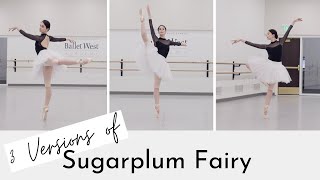 3 Sugarplum Fairy Variations  Ivanov Grigorovich Balanchine  Nutcracker Solo  Kathryn Morgan [upl. by Levins]