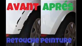 🎨 Retouche peinture carrosserie voiture FACILE Tout le matériel dans le descriptif [upl. by Pik]