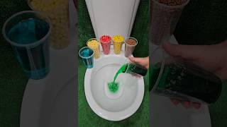 ASMR Various Candy Colors Rainbow Candy in Toilet asmr candy shortsviral [upl. by Carlina889]