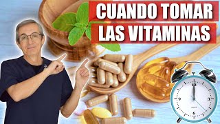 MEJOR MOMENTO del DÍA para TOMAR las VITAMINAS [upl. by Ashely]