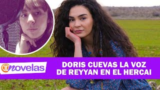 NOVELAS TELEMETRO  DORIS CUEVAS ES LA VOZ DE REYYAN EN EL HERCAI [upl. by Yeldah]