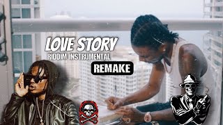 Masicka  Love Story Riddim Instrumental  REMADE 2021 [upl. by Nosniv]