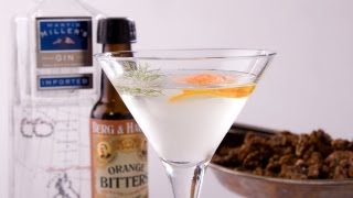 Classic Martini with Bitter Orange amp Fennel Walnuts  Kathy Caseys Liquid Kitchen  Small Screen [upl. by Wun]